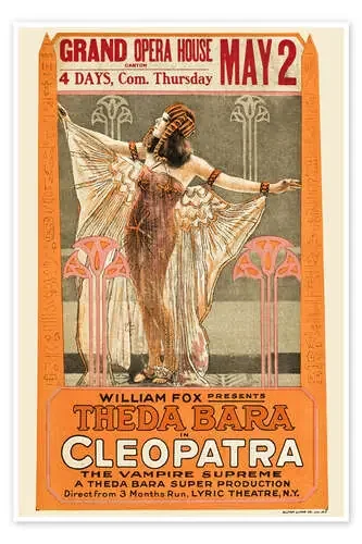 CLEOPATRA, Theda Bara, 1917 Everett Collection