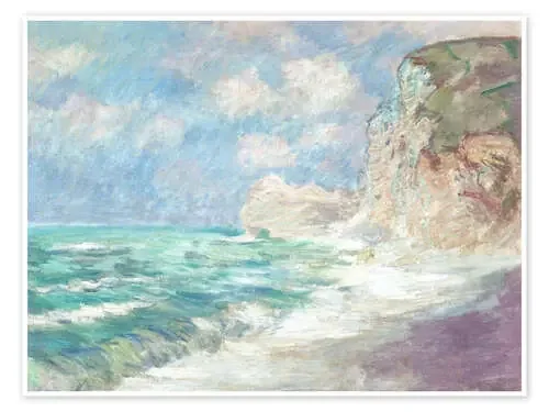 Cliff at Port d‘Amont de Claude Monet Master Collection