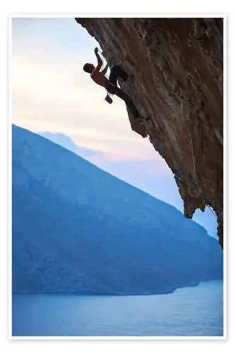 Climber in the sunset Editors Choice