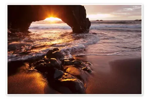 Coast at sunset, La Palma de Markus Lange