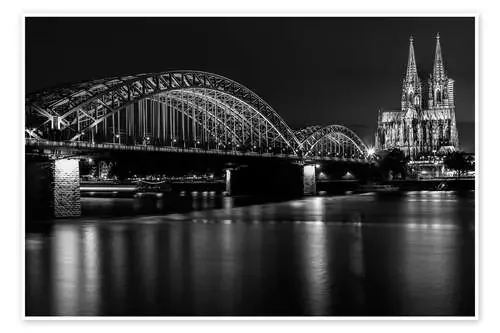 Cologne Cathedral and bridge Editors Choice