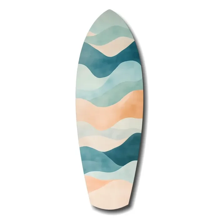 Colors of the Sea Glass Wall Art – 12 » X 35 «