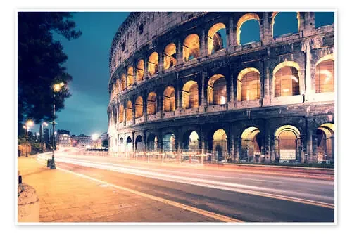 Colosseum in Rome at night de Matteo Colombo