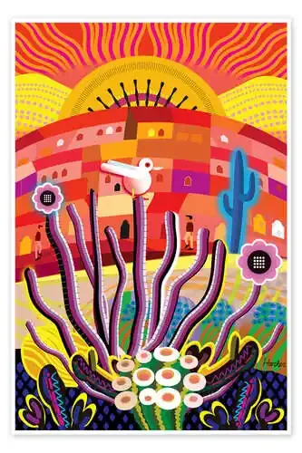 Colourful Desert Landscape III de Charles Harker