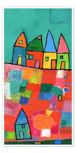 Colourful Houses de Eugen Stross