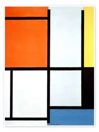 Composición, 1921 de Piet Mondrian akg-images