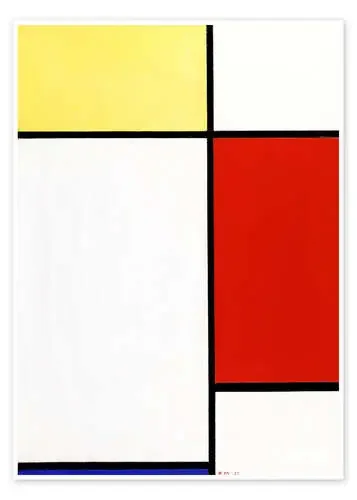 Composición, 1927 de Piet Mondrian ARTOTHEK