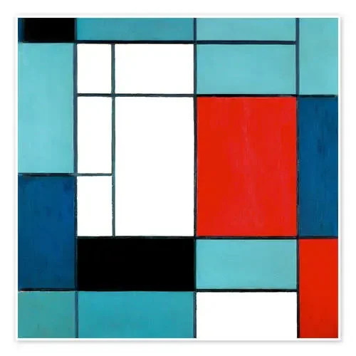 Composición de Piet Mondrian akg-images