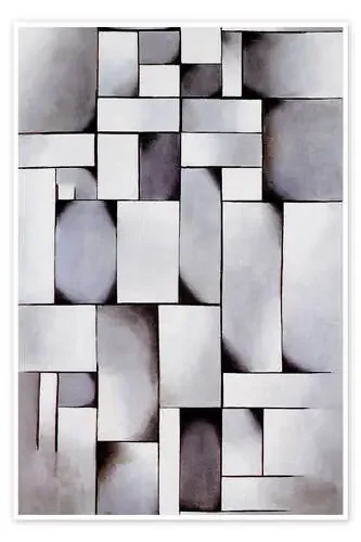 Composición en gris (Ragtime) de Theo van Doesburg Master Collection