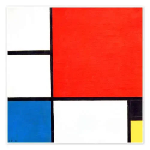 Composición II de Piet Mondrian Master Collection