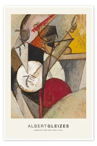 Composition for Jazz (1915) de Albert Gleizes Nook Vintage Archive