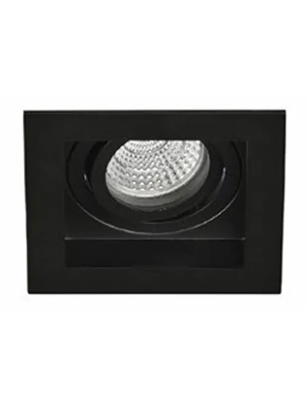 Comprar Foco Basculante Cuadrado Negro