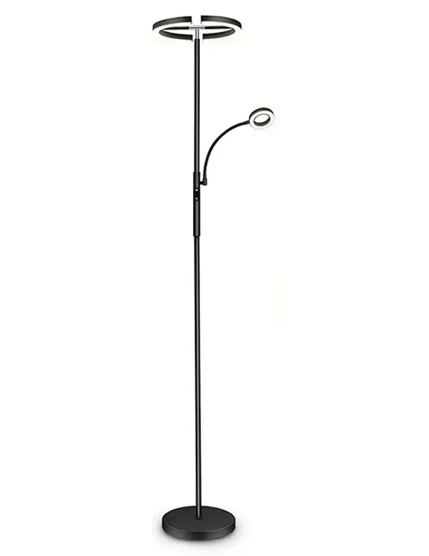 Comprar Lámpara de Pie Led Cabezal Articulable