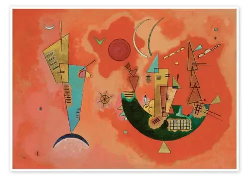 Con y en contra de Wassily Kandinsky Master Collection