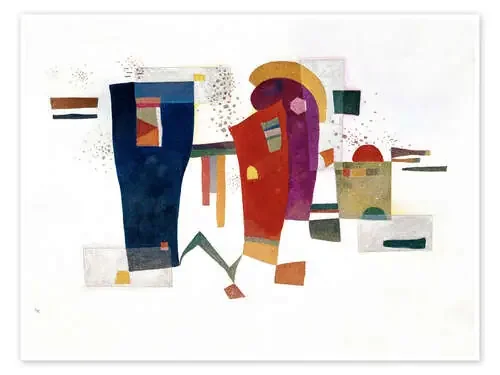 Contrast with Accompaniment de Wassily Kandinsky akg-images