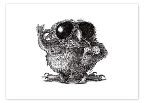 Cool Owl de Stefan Kahlhammer