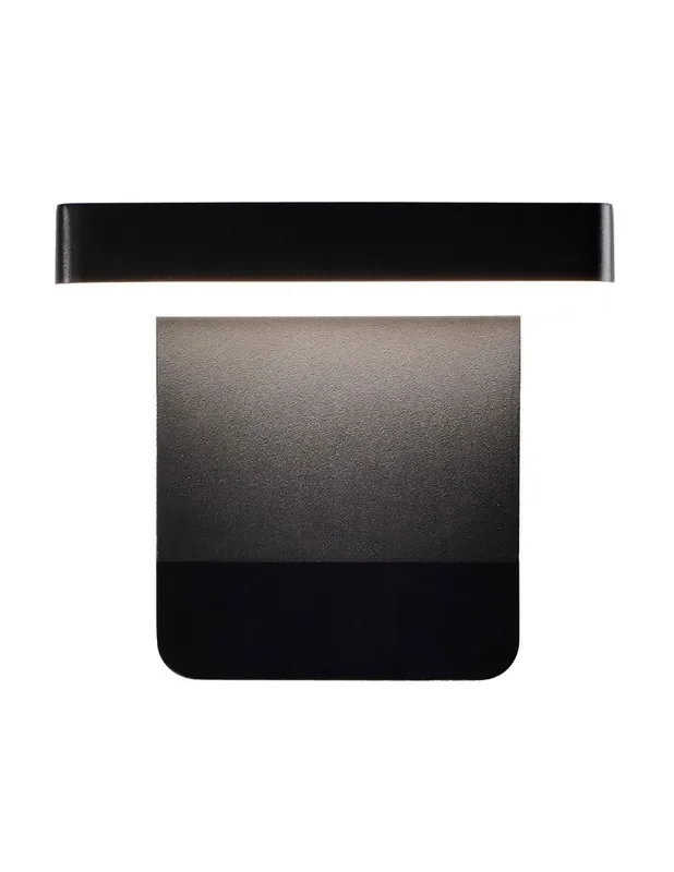 Cooper II Aplique de Exterior Negro Mantra