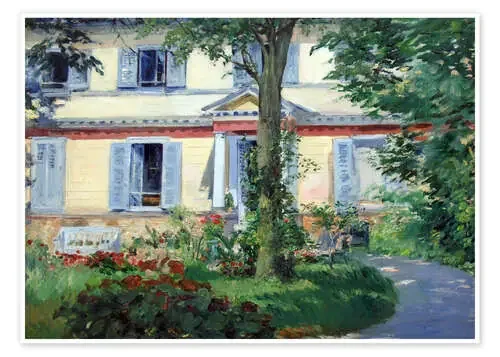 Country house in Rueil de Édouard Manet Master Collection