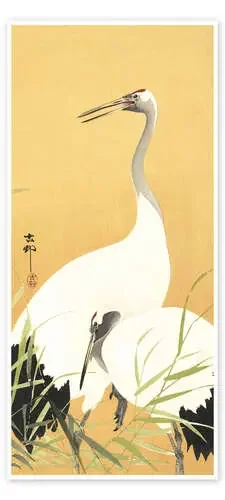 Cranes on Gold Master Collection