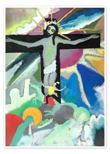 Crucified Christ de Wassily Kandinsky ARTOTHEK
