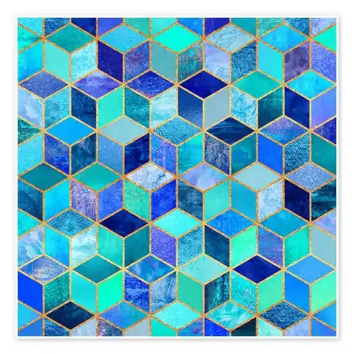 Cubos azules de Elisabeth Fredriksson