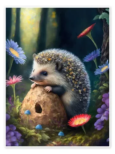 Curious Hedgehog de Dolphins DreamDesign