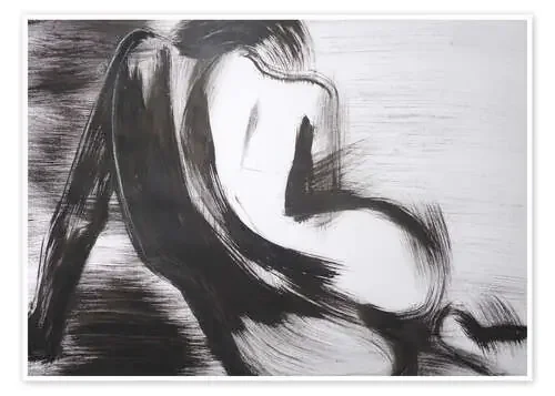 Curvas VII – Desnudo femenino de Carmen Tyrrell