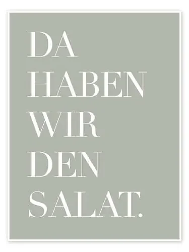 Da haben wir den Salat II de Typobox Editors Choice