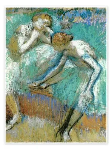 Dancers in Green de Edgar Degas akg-images