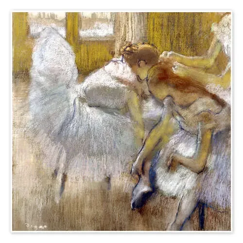 Dancers is resting de Edgar Degas ARTOTHEK