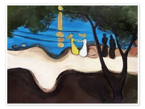 Dancing on a Shore de Edvard Munch Master Collection