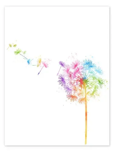 Dandelion Flower de Mod Pop Deco