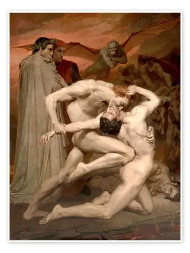 Dante y Virgilio de William Adolphe Bouguereau Master Collection