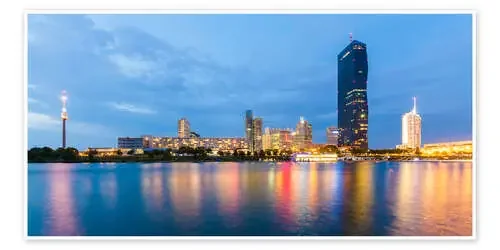 Danube City in Vienna de Dieterich Fotografie