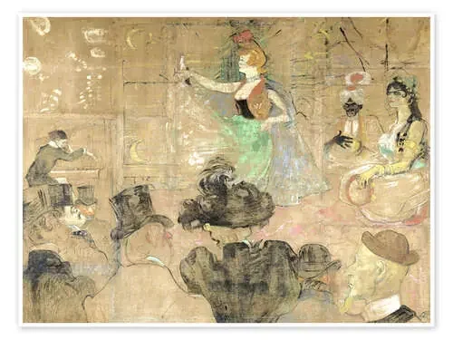 Danza morisca de Henri de Toulouse-Lautrec Master Collection