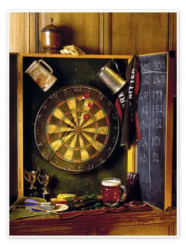 Darts board de Simon Kayne MGL Licensing