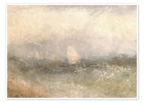 De Nore viento y agua de Joseph Mallord William Turner Master Collection