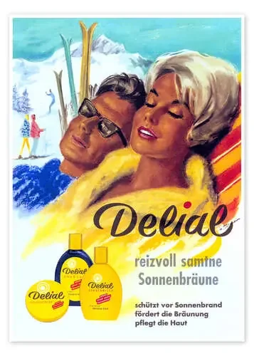 Delial – sexy Suntan de Vintage Advertising Collection
