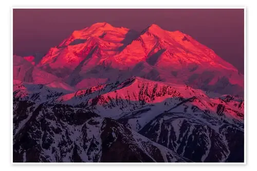 Denali al amanecer de Steven Miley Design Pics