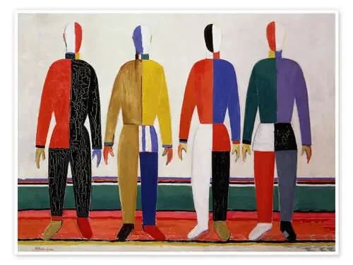 Deportistas de Kasimir Sewerinowitsch Malewitsch Bridgeman Images
