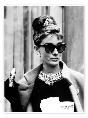 Desayuno con Diamantes, Audrey con Gafas de Sol Everett Collection