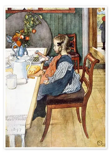 Desayuno del lirón de Carl Larsson akg-images