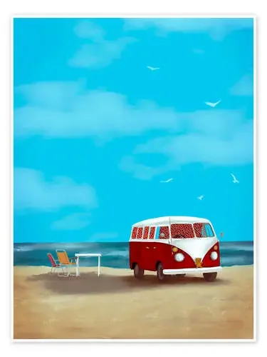Descanso en la playa de Sybille Sterk