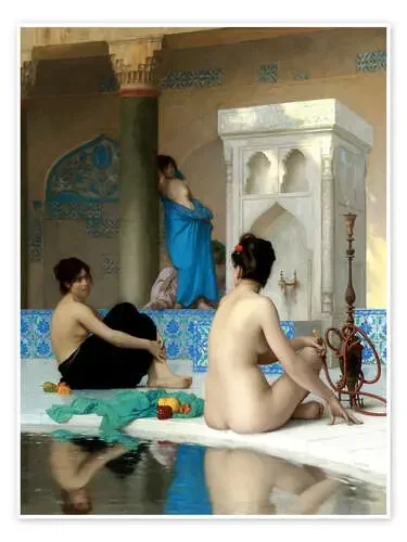 Después del baño de Jean-Léon Gérôme Master Collection