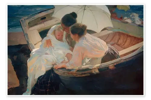 Despues del baño en el mar de Joaquín Sorolla y Bastida akg-images