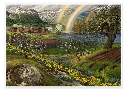 Día de primavera de Nikolai Astrup akg-images