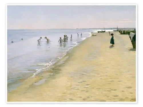 Día de verano en la playa sur de Skagen de Peder Severin Krøyer Master Collection
