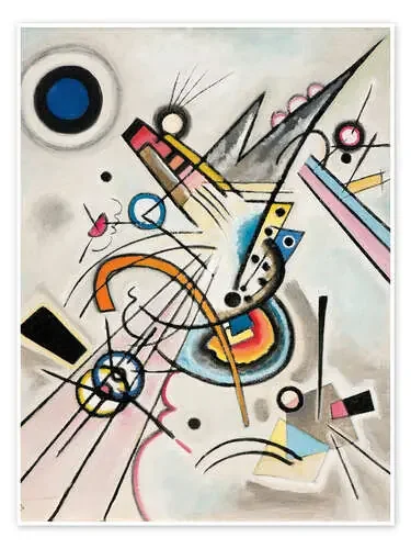 Diagonal de Wassily Kandinsky Master Collection