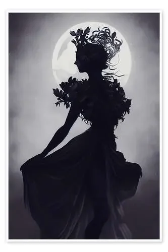 Diosa de la luz de la luna de Niphion