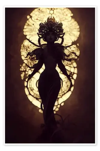 Diosa en la luz de la tarde de Niphion